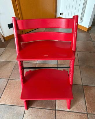 Sedia stokke rossa