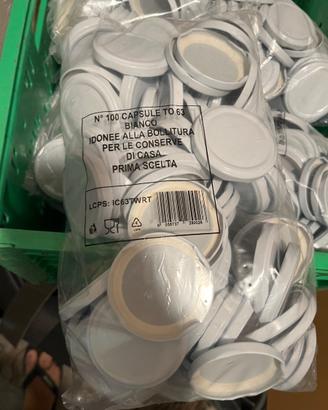 Capsule per vasetti diametro 63mm