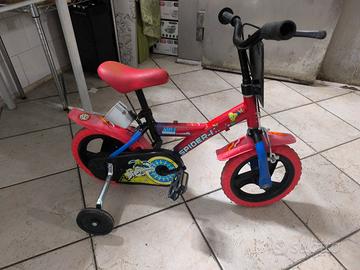 bici da bambino spiderman 