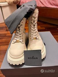 Stivaletti-hogan panna