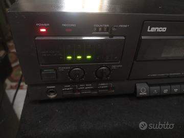 deck musicassette lenco mod LHD 808 leggi