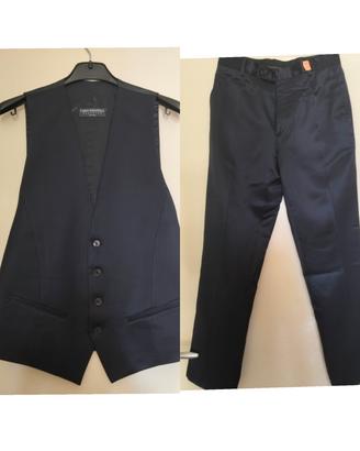 completo pantalone e gilet
