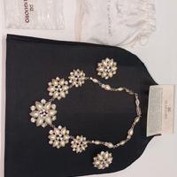 collier e orecchini De Liguoro bijoux sposa