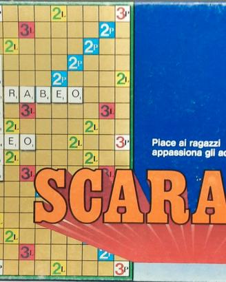 Scarabeo gioco da tavolo vintage