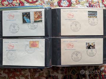 Raccolta francobolli italiani