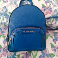 Zainetto in pelle blu Michael Kors 