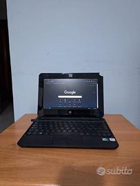 Notebook Netbook HP piccolo portatile con Linux