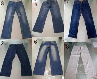 Pantaloni jeans marca griffati firmati 44 46 48 50