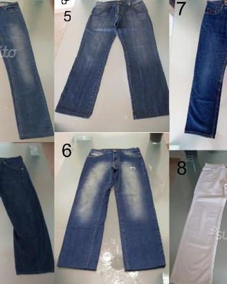Pantaloni jeans marca griffati firmati 44 46 48 50