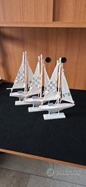 Set 3 barche a vela