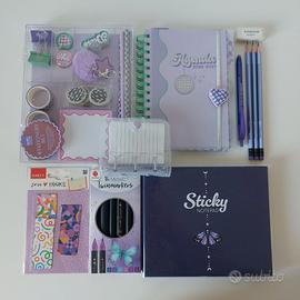 Bundle Cancelleria Multimarca "Purple Disco Dream"