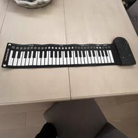 Roll-up Pianoforte pieghevole portatile 49 tasti