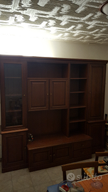 Parete soggiorno arte povera