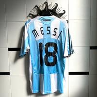 Maglia calcio vintage Argentina 08/09 Messi 18