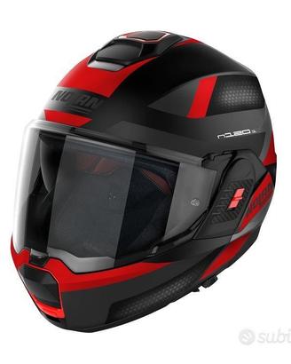 CASCO MODULARE NOLAN N120-1 SUBWAY NERO/ROSSO