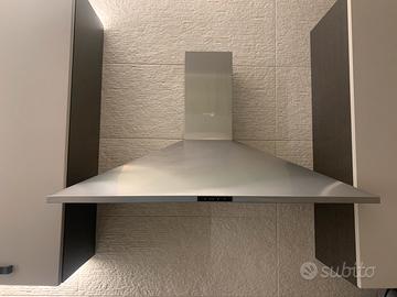 Cappa cucina acciaio 90 cm