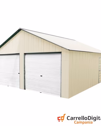 Box cantiere 666x724 due saracinesche avorio