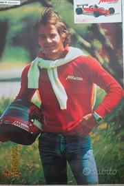 Poster  Gilles Villeneuve anni 70