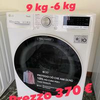 Lavasciuga LG smart 9 kg-6 kg