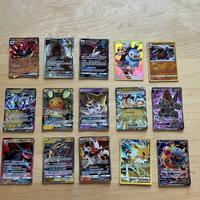 lotto carte pokemon rare gx ex e v