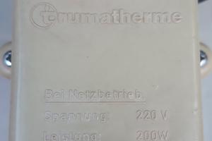 boiller trumatherme 220v x caravan 