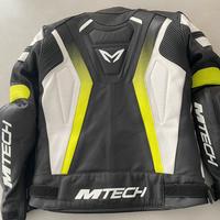 Giacca MTech in pelle per moto