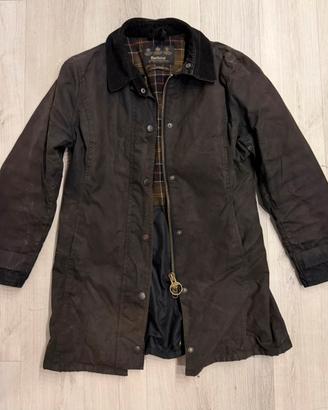 Barbour L68 Newmarket donna marrone UK 12 EU 44