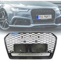 GRIGLIA PER AUDI A6 16- LOOK RS6 II NERO