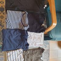 Lotto vestiti premaman taglia L-XL