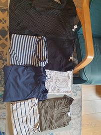 Lotto vestiti premaman taglia L-XL