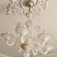 LAMPADARIO in vetro di Murano