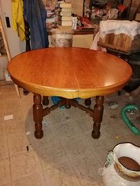 Tavolo tondo allungabile