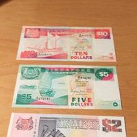 banconote dollari Singapore 
