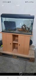 Acquario 130 lt completo con mobile