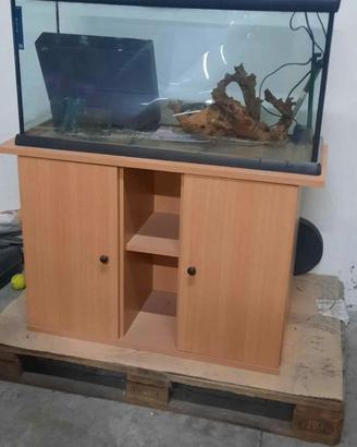 Acquario 130 lt completo con mobile