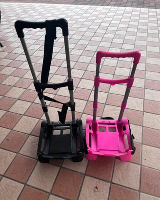 Trolley per zaino nwro o rosa