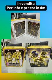 Action figures cavalieri dello zodiaco