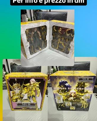 Action figures cavalieri dello zodiaco