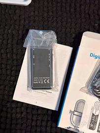 Registratore NekSide 8GB: Audio 1536Kbps e USB-C