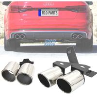 TERMINALI SCARICO AUDI LOOK S4 09-15