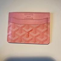 Porta Carte Goyard rosa