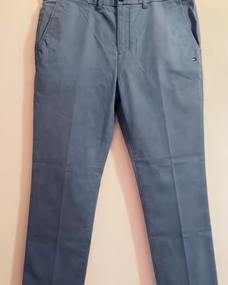 Pantaloni chino, azzurro, Tommy Hilfiger slim fit