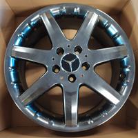 4 CERCHI LEGA MERCEDES 17" CROMODARK CODICE A260