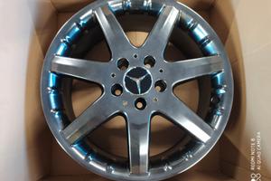 4 CERCHI LEGA MERCEDES 17" CROMODARK CODICE A260