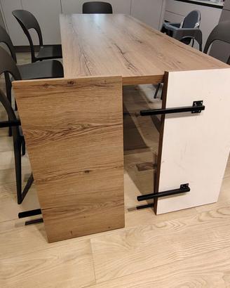 Tavolo 190*80 laminato effetto legno