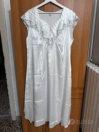 Set donna camicia da notte e vestaglia taglia 50