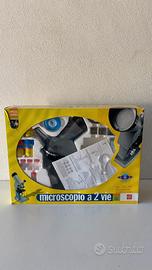 microscopio a due vie gioco bambini