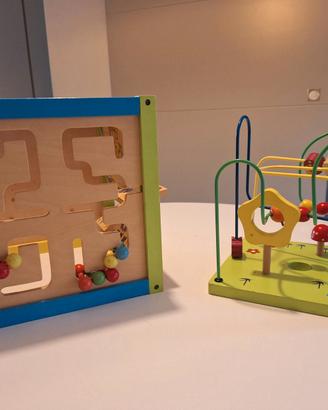 gioco multiattività in legno