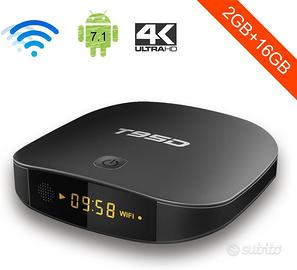 T95D Android 7.1 TV Box with 2GB RAM 16GB R0M Quad