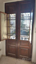 Porta in legno massello originale anni '30